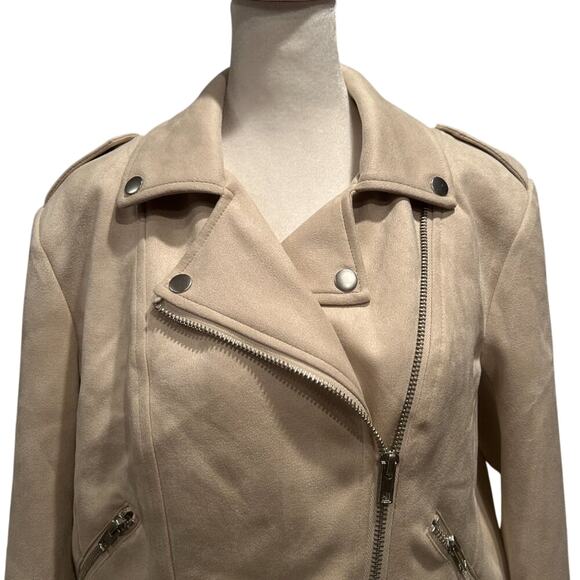 BB Dakota by Steve Madden NWT Suede Jacket size Medium - Picture 2 of 5